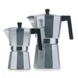 CAFETERA ALUMNIO FUNDIDO 12 TAZAS