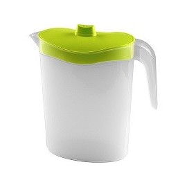 JARRA BRISTOL OVALADA CON TAPA 2,5 LTS