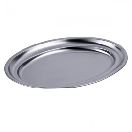 BANDEJA OVAL INOX
