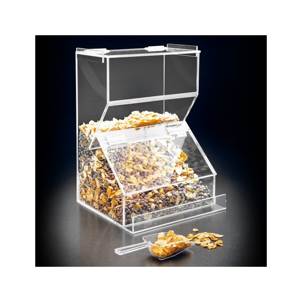DISPENSADOR ACRÍLICO PARA DESAYUNOS