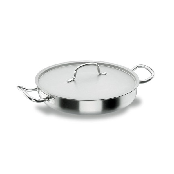 PAELLERA INOX CON TAPA