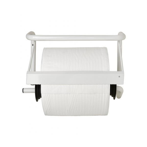 DISPENSADOR DE PAPEL DE PARED (BLANCO)