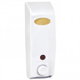 DISPENSADORES DE JABON DE DUCHA 2x400ML BLANCO