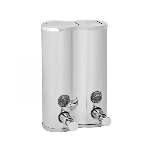 DISPENSADORES DE JABON DE DUCHA 2 x 400 ml