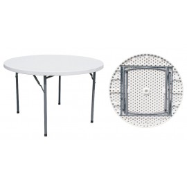 MESA BANQUETE PLEGABLE REDONDA 122