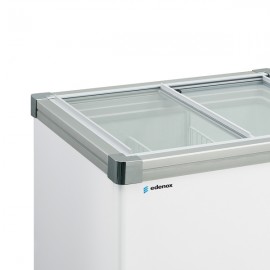 CONGELADORES HORIZONTALES CON PUERTA DE CRISTAL