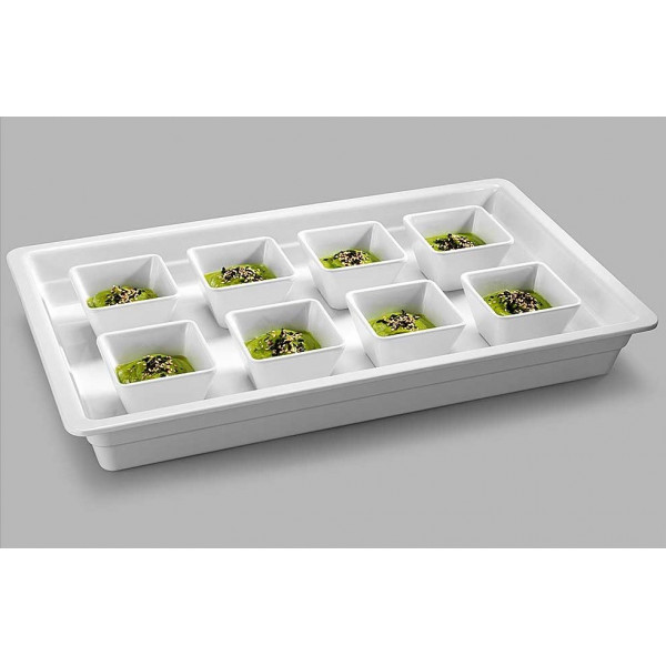 CUBETAS MELAMINA GN CLASSIC WHITE