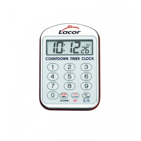 RELOJ DE COCINA CON ALARMA