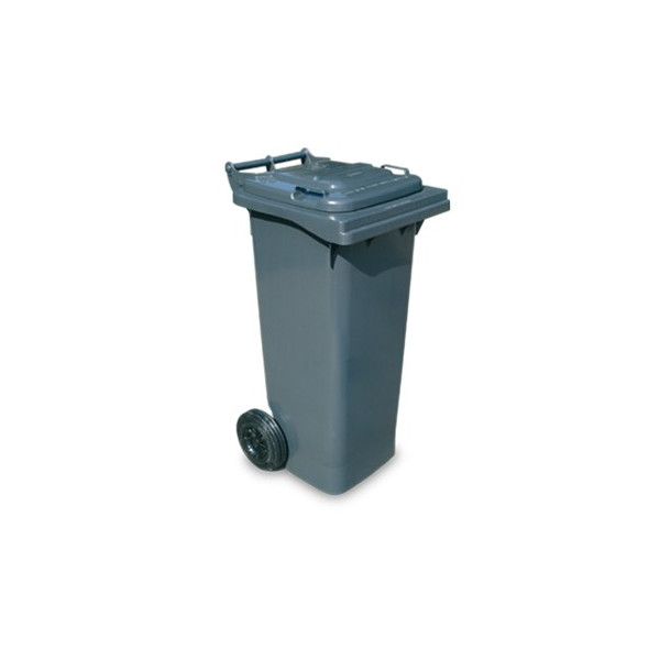 CONTENEDOR DE BASURA CON TAPA 80 LITROS