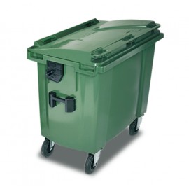 BASURA CON TAPA 660 LITROS