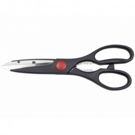 TIJERA ABS NEGRA INOX 20cm