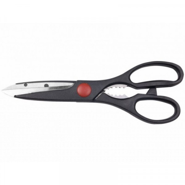 TIJERA ABS NEGRA INOX 20cm