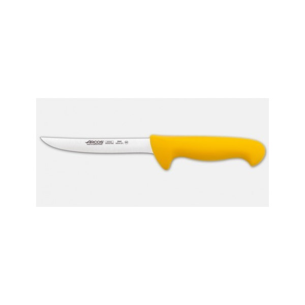 CUCHILLO DESHUSADOR AMARILLO 16 CM