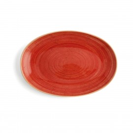 FUENTE OVAL "TERRA ROJA"