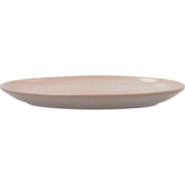 FUENTE OVAL PORCELANA "ROCCA - BEIGE"