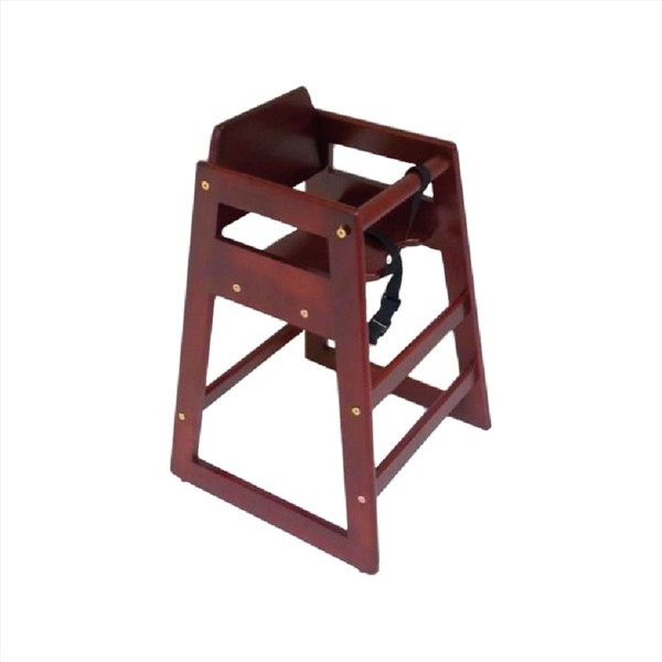 SILLA PARA NIÑOS MARRÓN ROJIZO MADERA