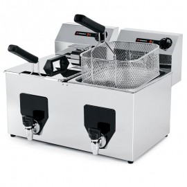 FREIDORA ELÉCTRICA SAMMIC PF-10+10 (8+8 LITROS)